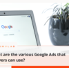 What are the various Google Ads that lawyers can use | Simulas