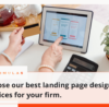 Choose our best landing page design services for your firm. | Simulas